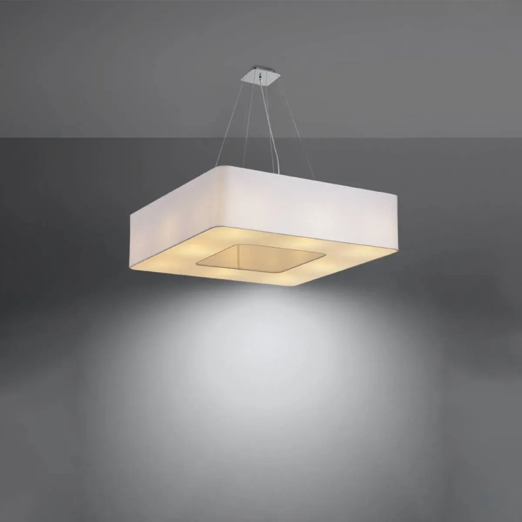 Żyrandol URANO 80 biały SOLLUX  LIGHTING