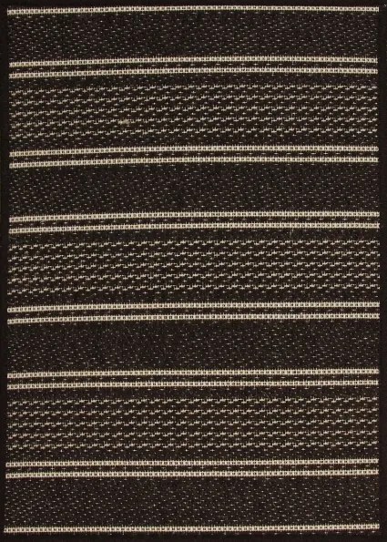 Dywan Natura PT Pasy brązowy 120x160 Owal