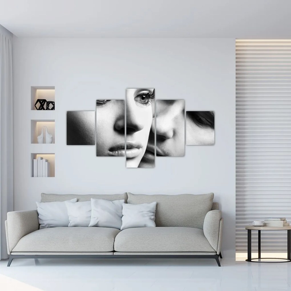 Obraz - Portret pary (125x70 cm)