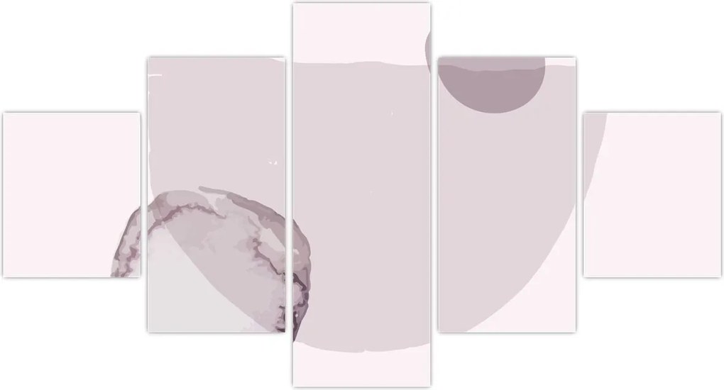 Obraz - Fioletowy minimalizm N⁰2 (125x70 cm)