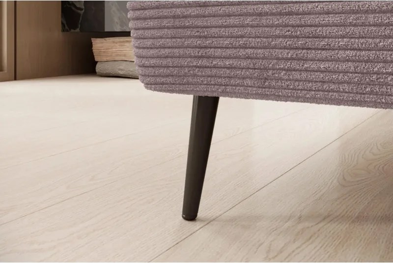 Narożnik ALISSON S/MINI Lewostronny z elektrycznym wysuwem w tkaninie POSO 100 WERSAL