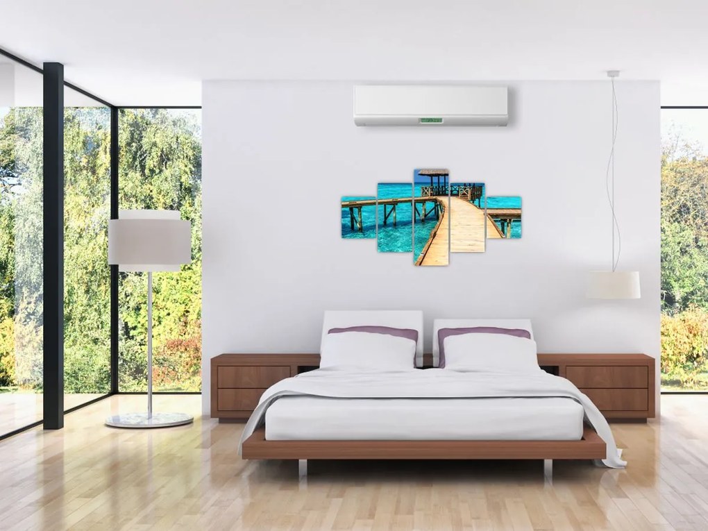 Obraz - Molo (125x70 cm)