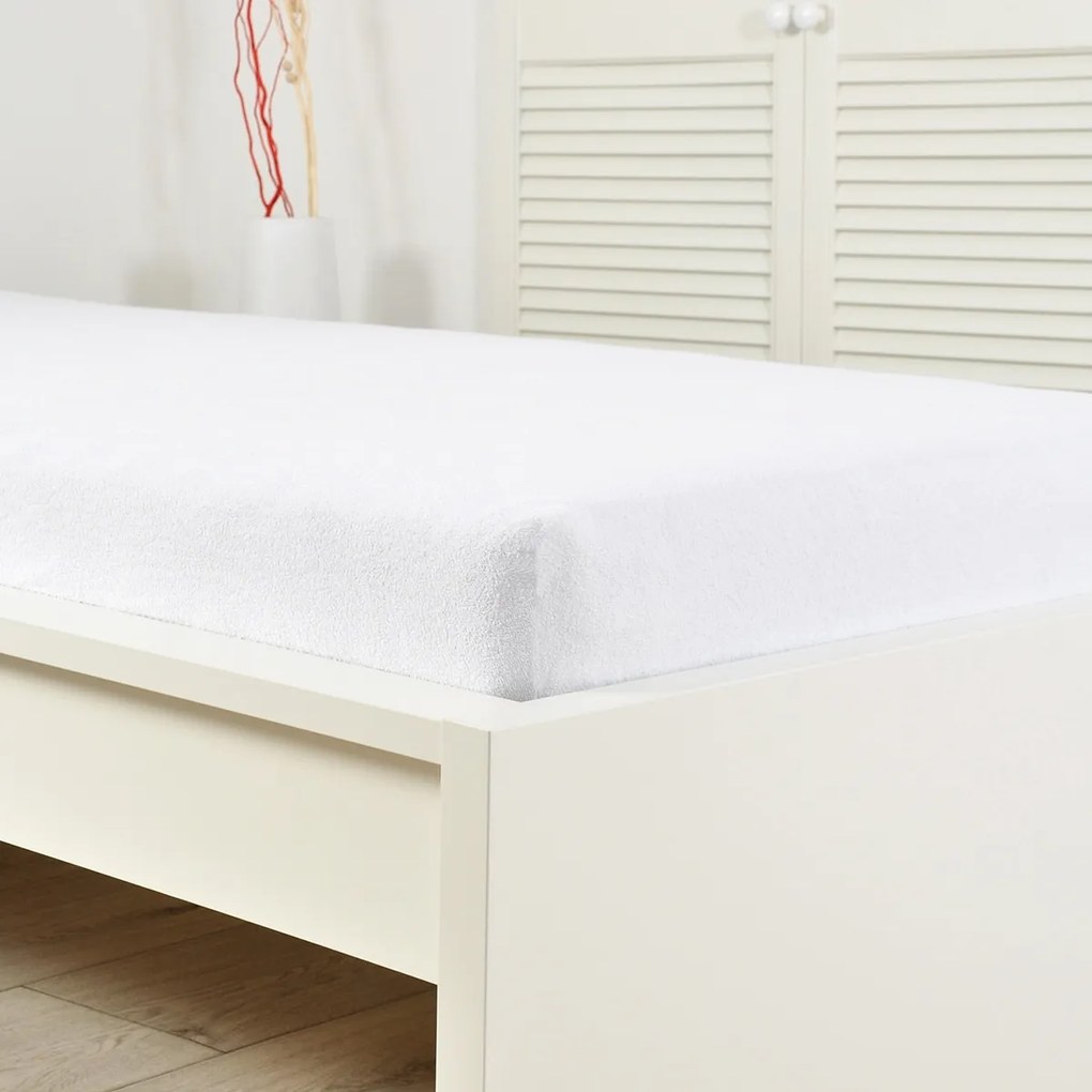 4Home prześcieradło frotte Ideal biały, 60 x 120cm, 60 x 120 cm