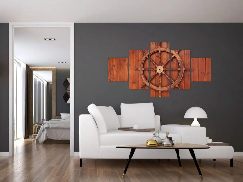 Obraz steru (125x70 cm)