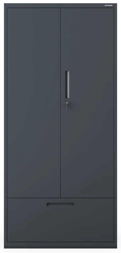 Megan Antracytowy - szuflada na dokumenty 195cm