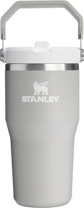 Jasnoszary termos ze stali nierdzewnej 600 ml IceFlow™ Flip Straw 2.0 Tumbler Ash – Stanley