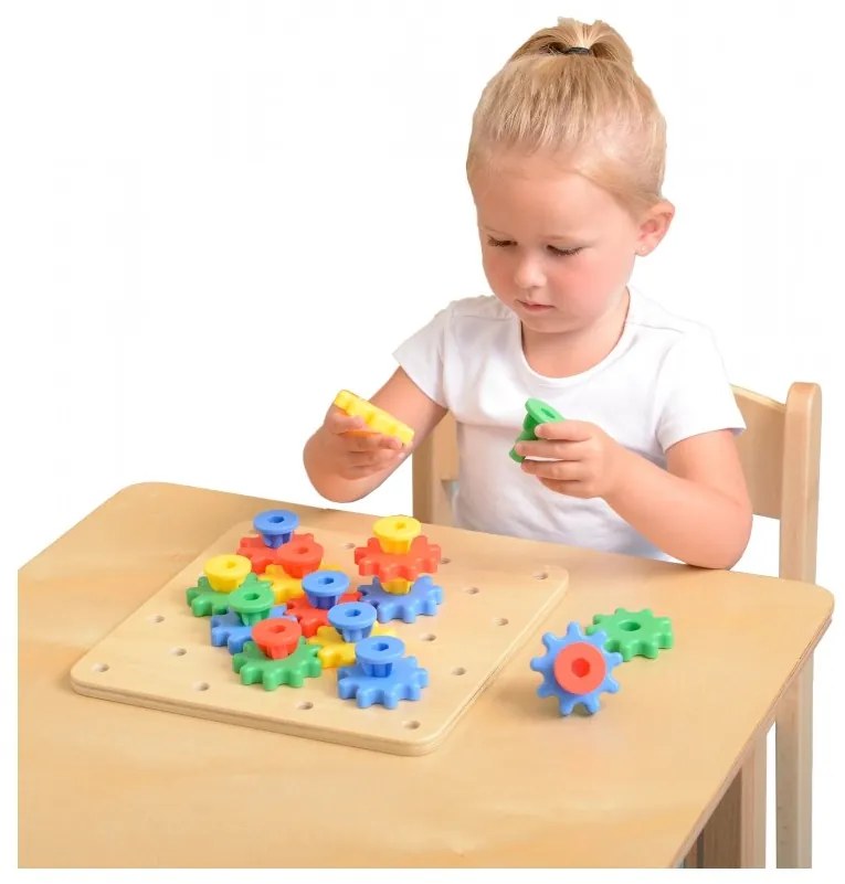 Koła zębate zbuduj własny mechanizm tablica masterkidz