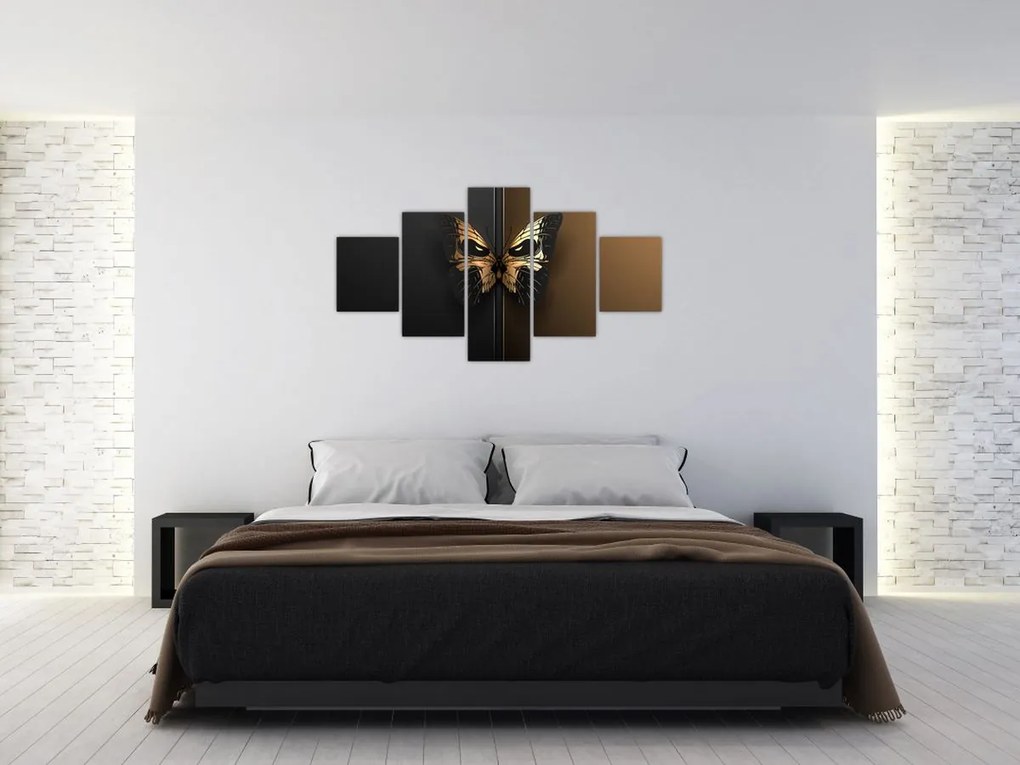 Obraz - Motyl śmierci (125x70 cm)
