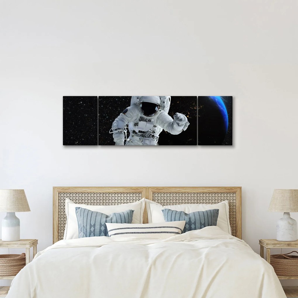 Obraz - Astronauta w kosmosie (170x50 cm)