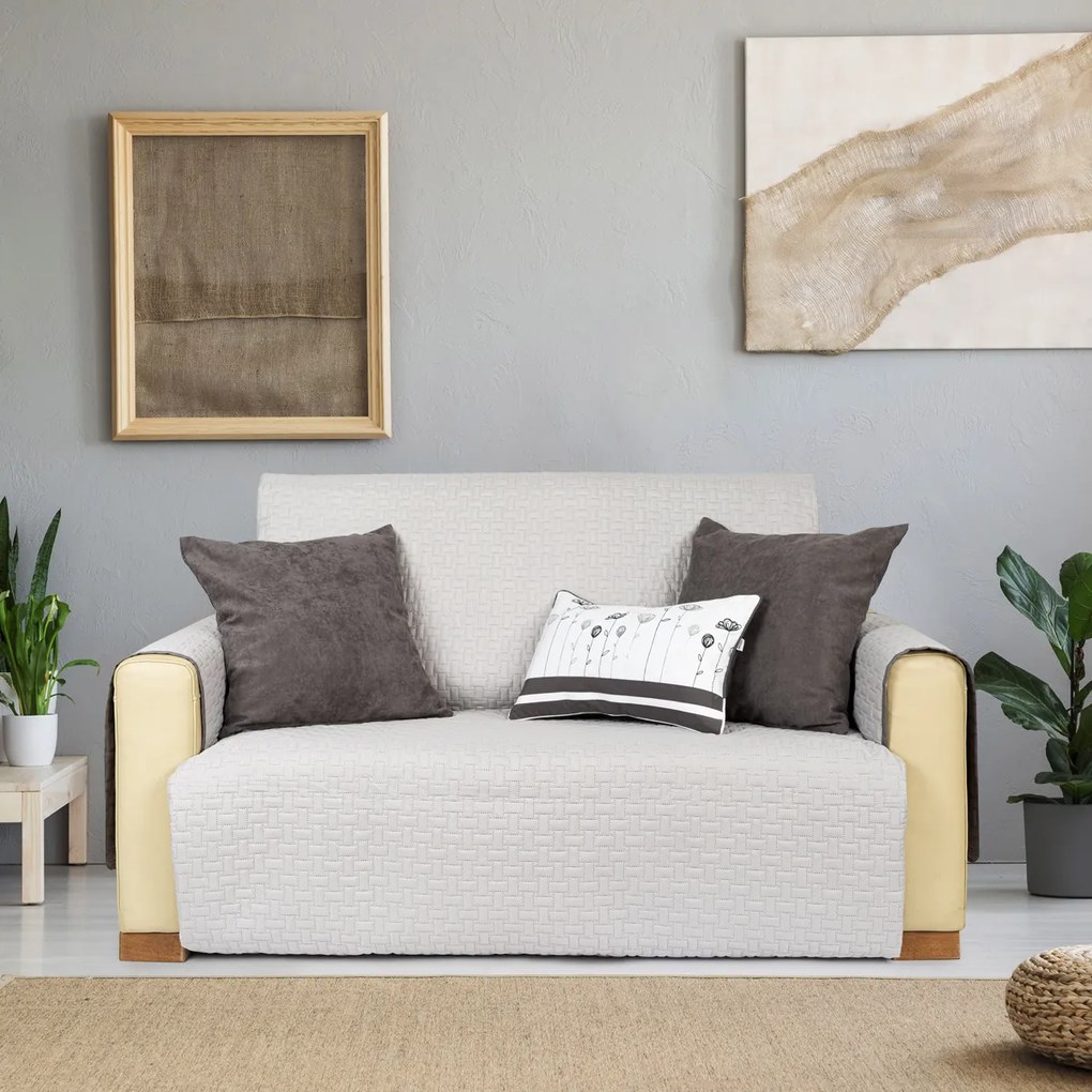 4Home Narzuta na fotel Doubleface szary/jasnoszary, 60 x 220 cm, 60 x 220 cm