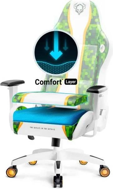 Fotel gamingowy Diablo X-One 2.0 King Size Craft Edition