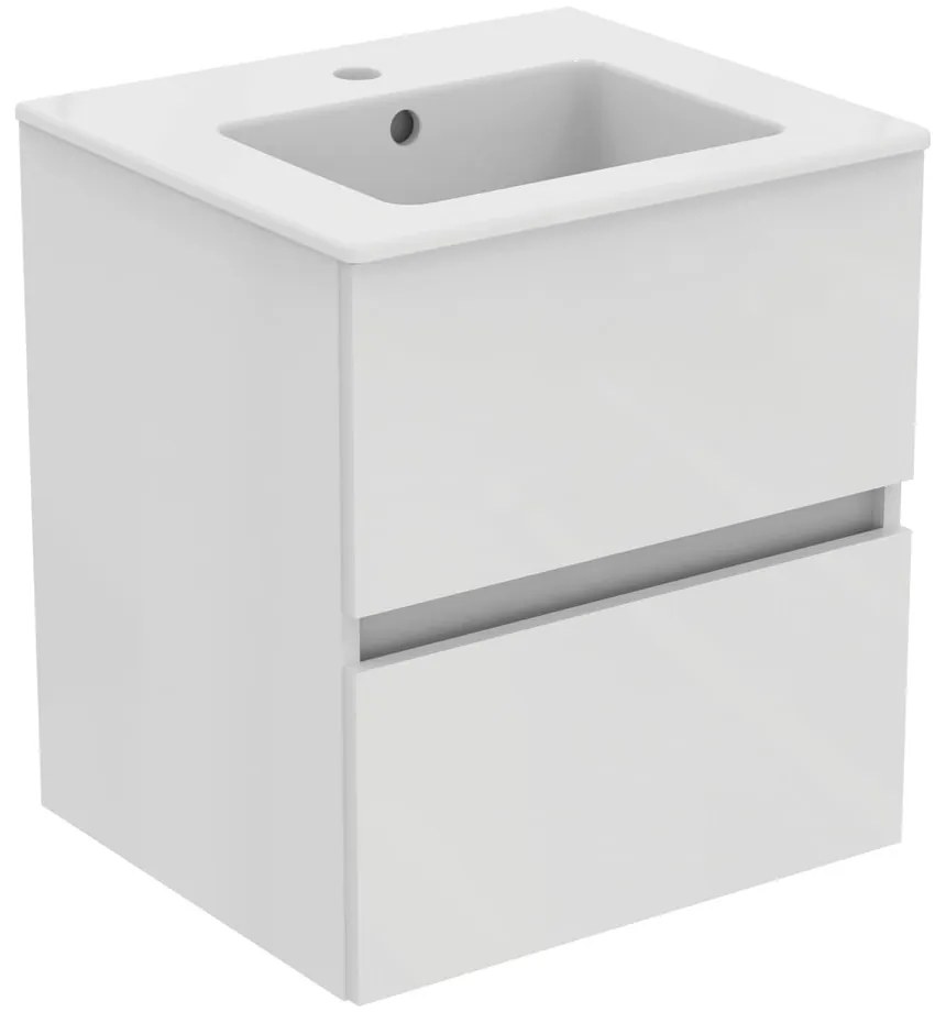 Biała wisząca szafka pod umywalkę 50x55 cm Eurovit+ – Ideal Standard