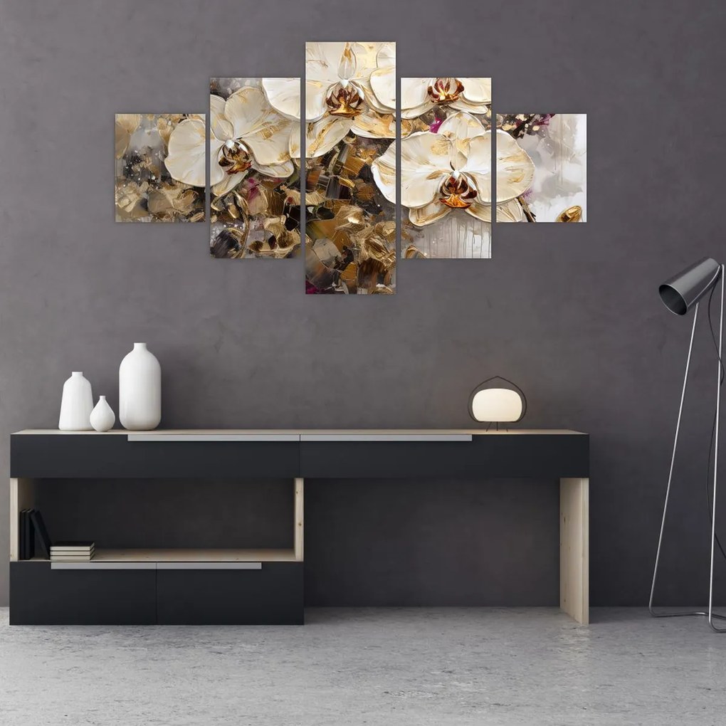Obraz - Storczyki (125x70 cm)
