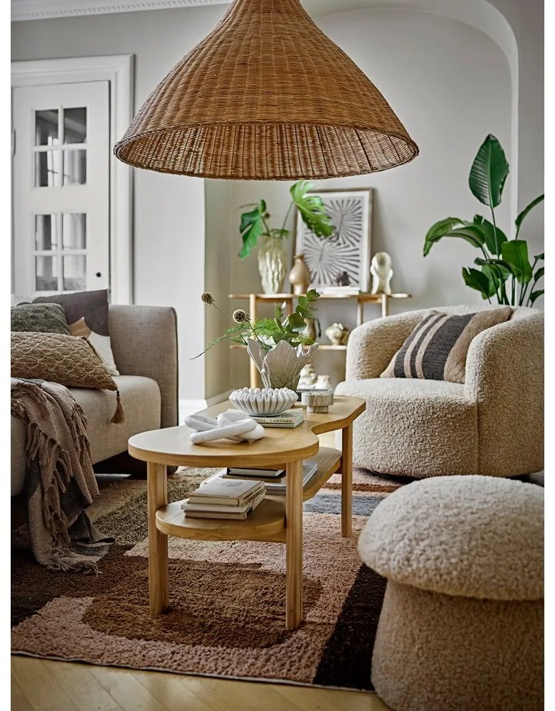 Stolik w dekorze dębu w naturalnym kolorze 43x120 cm Valria – Bloomingville