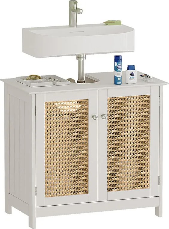 Szafka pod umywalkę biały 60x35x58 rosario