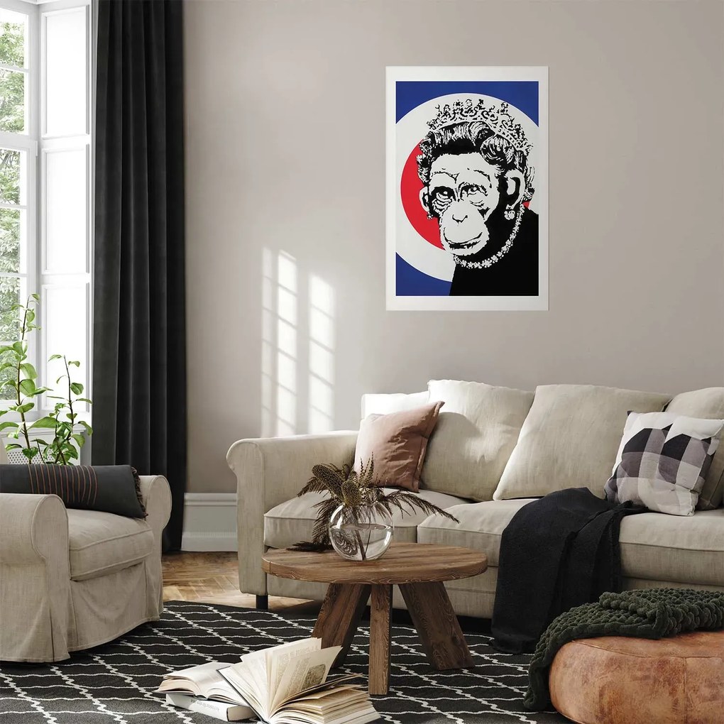 Plakat Królowa małp 40x60 cm bez ramy z marginesem ARTGEIST B