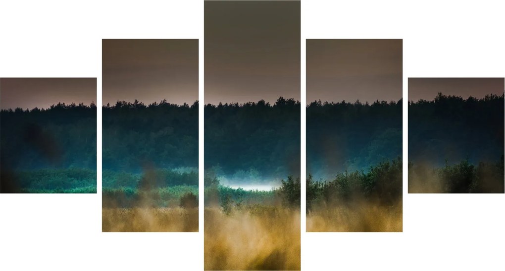 Obraz - Krajobraz górski (125x70 cm)