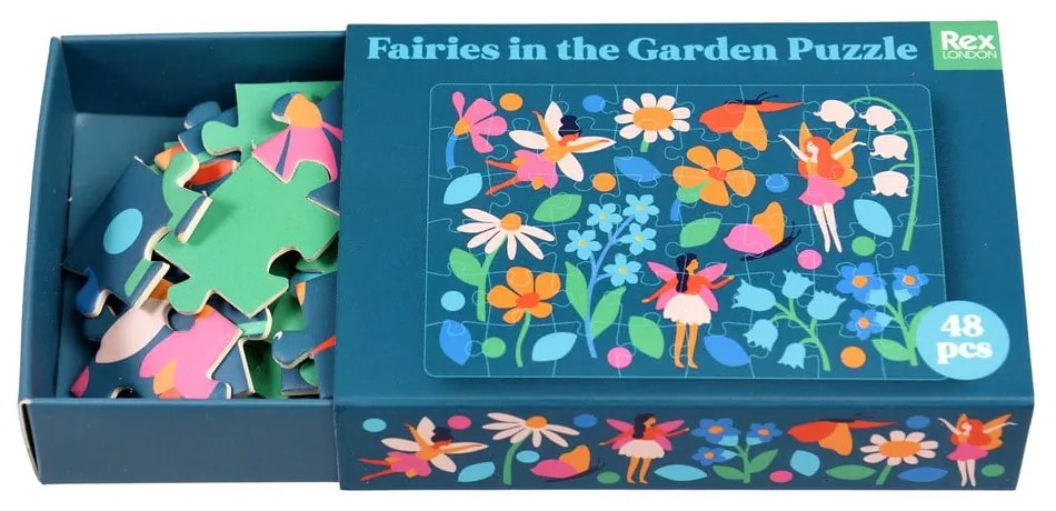 Puzzle (liczba elementów 48) Fairies in the Garden – Rex London
