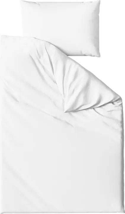 PrzytulneMieszkanie.pl PrzytulneMieszkanie.pl Pościel bawełniana biała LUX zakładka Rozmiar pościeli: 70 x 90 cm | 140 x 220 cm