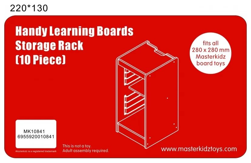 Masterkidz szafka do przechowywania tabliczek edukacyjnych