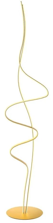 Redo 01-3625 - Ściemnialna lampa stojąca LED IMPULS LED/36W/230V złota