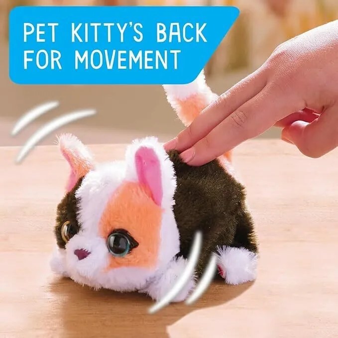 FurReal My Minis Kitty, interaktywny kotek,biały/brązowy/beżowy