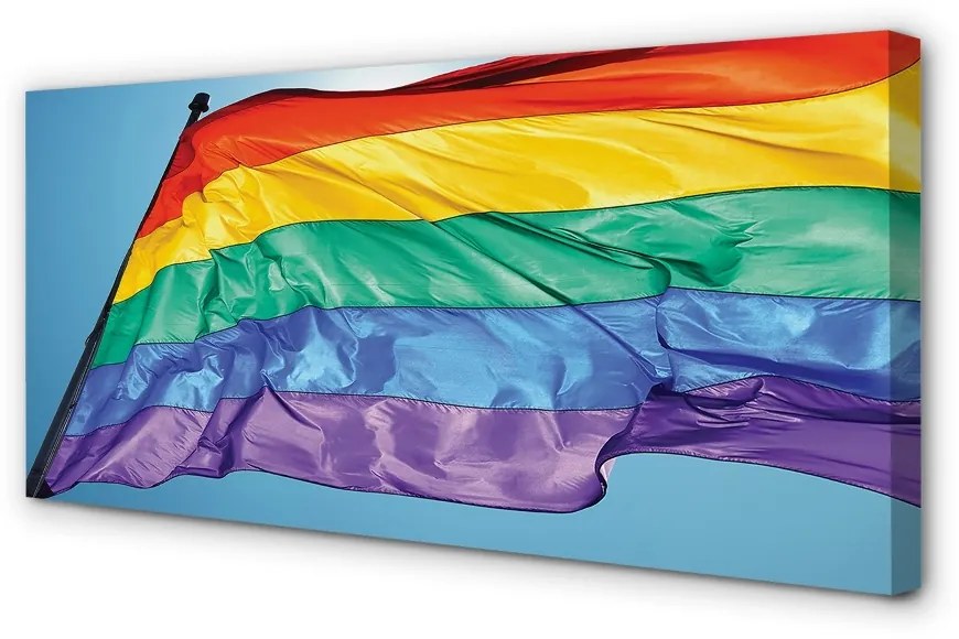 Zdjęcie na płótnie Kolorowa Flaga