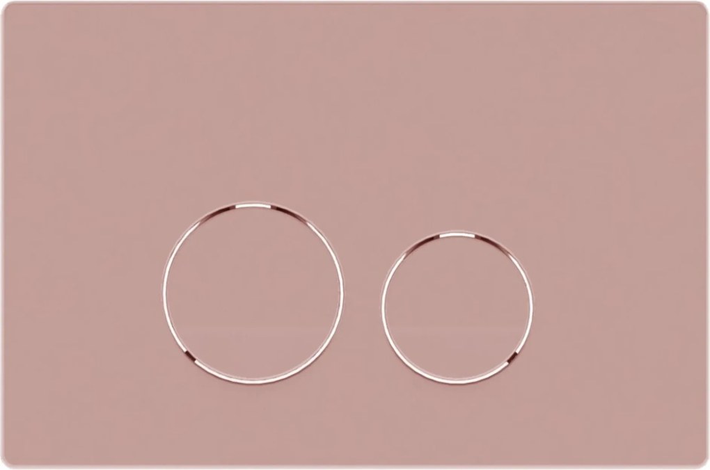 Zestaw LERA stelaż podtynkowy WC z miską wiszącą LERA i przyciskiem w kolorze Pink