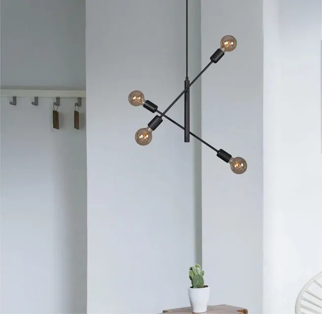 Industrialna lampa wisząca ruchoma - 6X S137 E1-L62