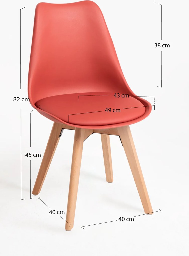 Zestaw 4 Krzese Synk Basic