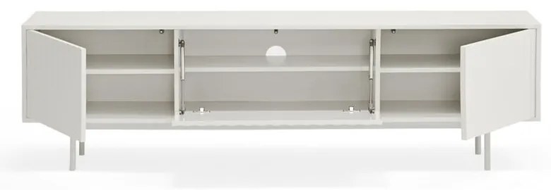 Biała szafka pod TV 180x52 cm Sierra – Teulat
