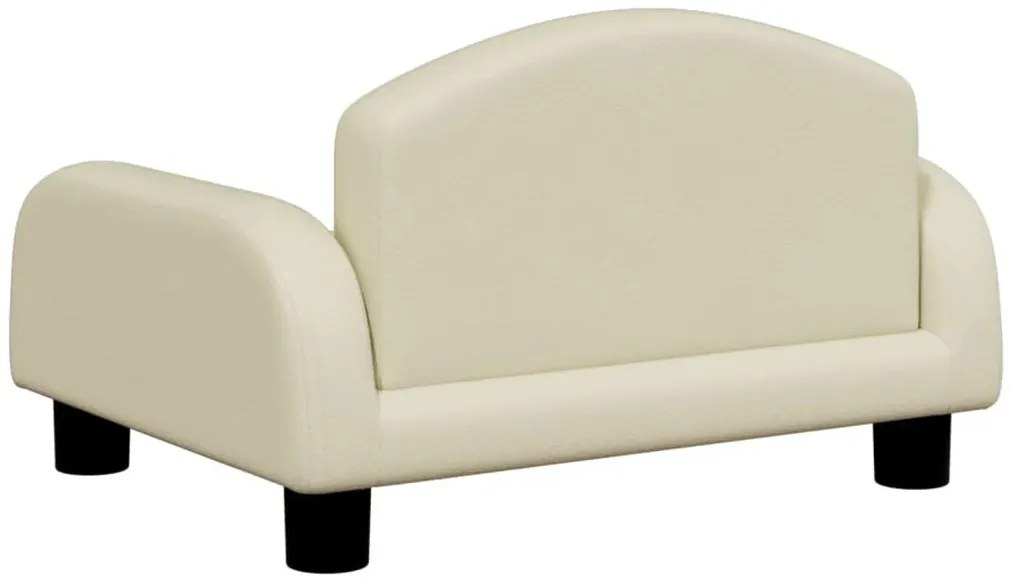 Nowoczesna kremowa sofa dziecięca - Velira 3X