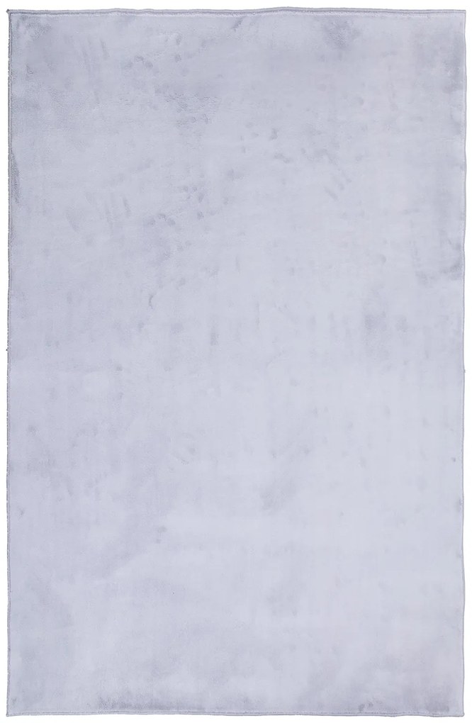 Dywan Plush JASNY SZARY PLUSZOWY 200x290 Prostokąt