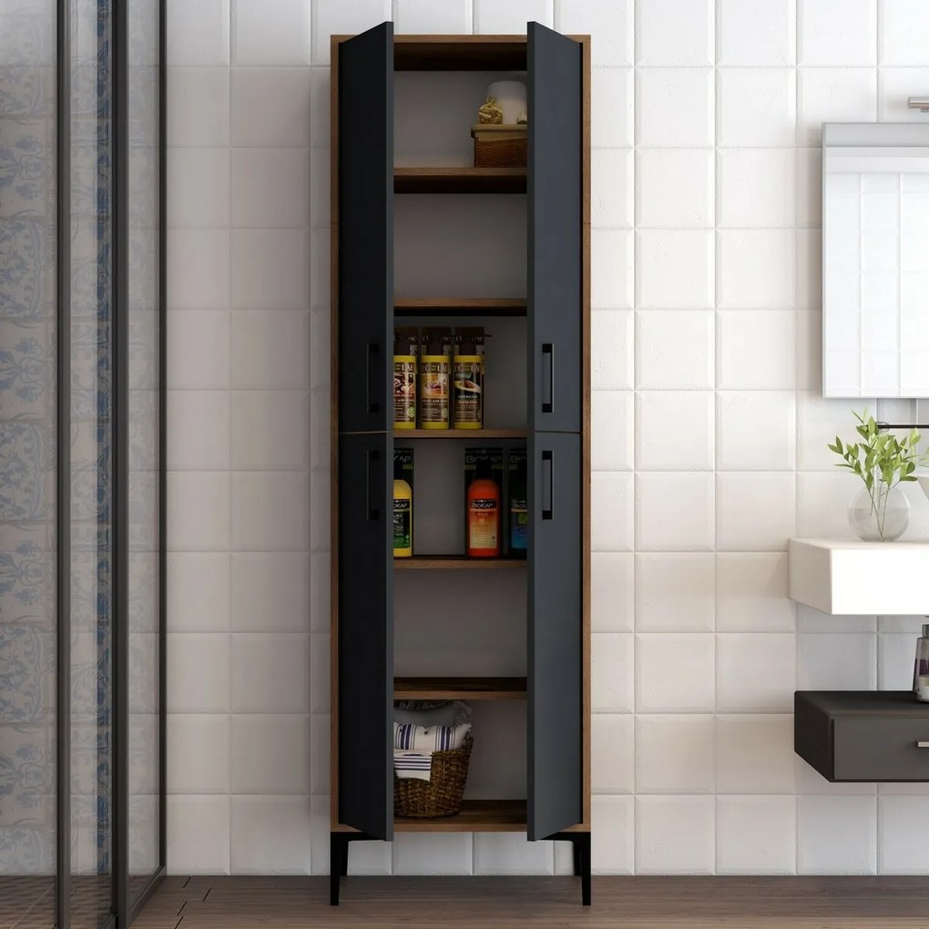 Szafa Berlin Walnut and Anthracite