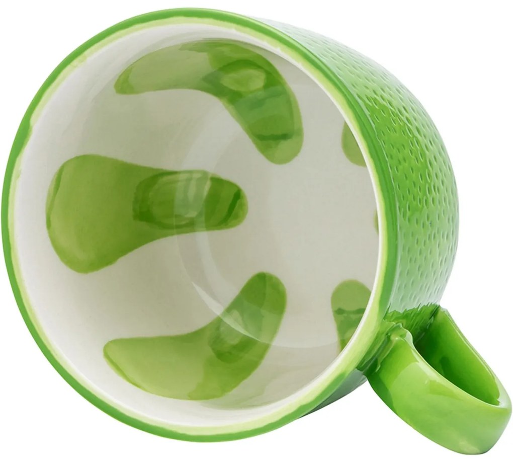 Altom Zestaw ceramicznych kubków jumbo Tropicanalimonka 470 ml, 2 szt.