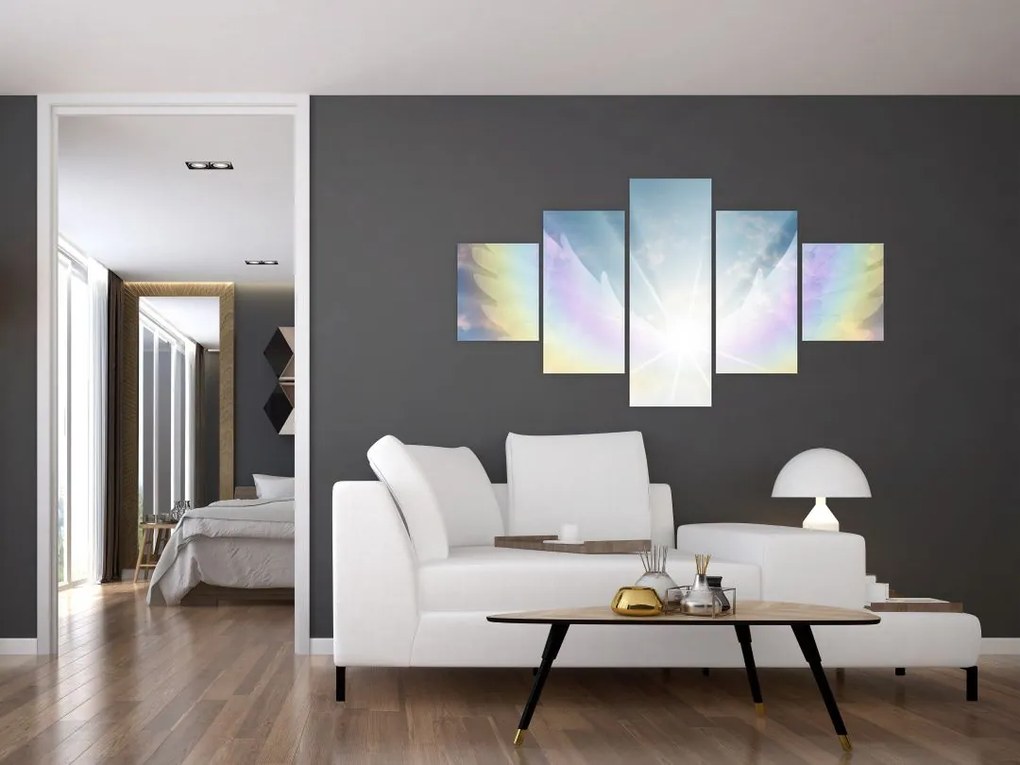 Obraz - Anielska aura (125x70 cm)
