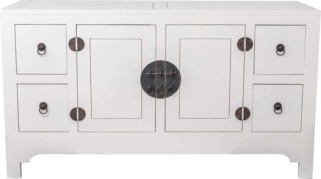 Komoda Modern 137x45x76cm white