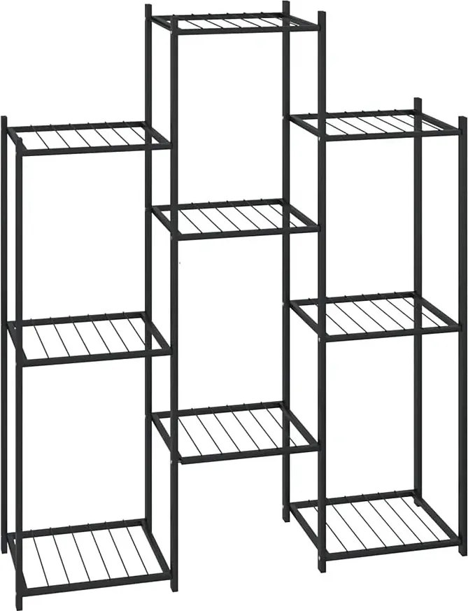 Kwietnik W Czarny Metalowy Stylu Loft H8-L14