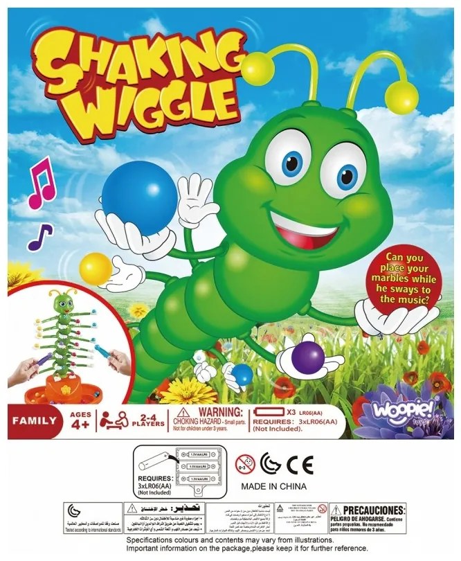Woopie gra zręcznościowa tańcząca stonoga
