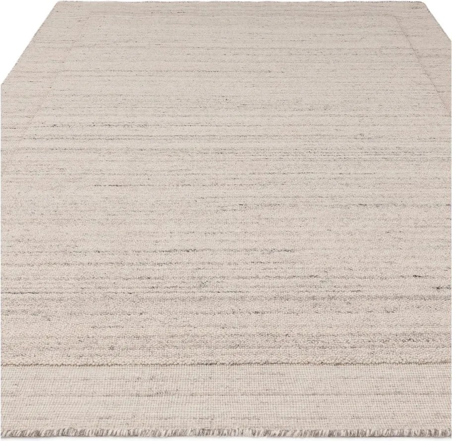 Kremowy wełniany dywan tkany ręcznie 160x230 cm Larson – Asiatic Carpets