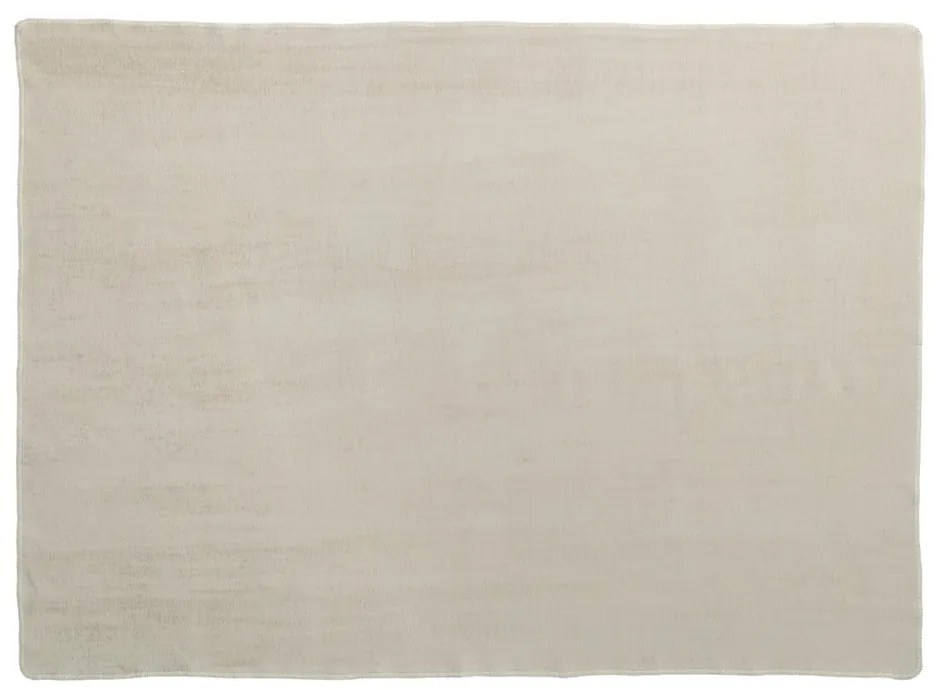 Szarobeżowy koc z mieszanki wełny 140x200 cm Ylva Dark Linen – Pappelina