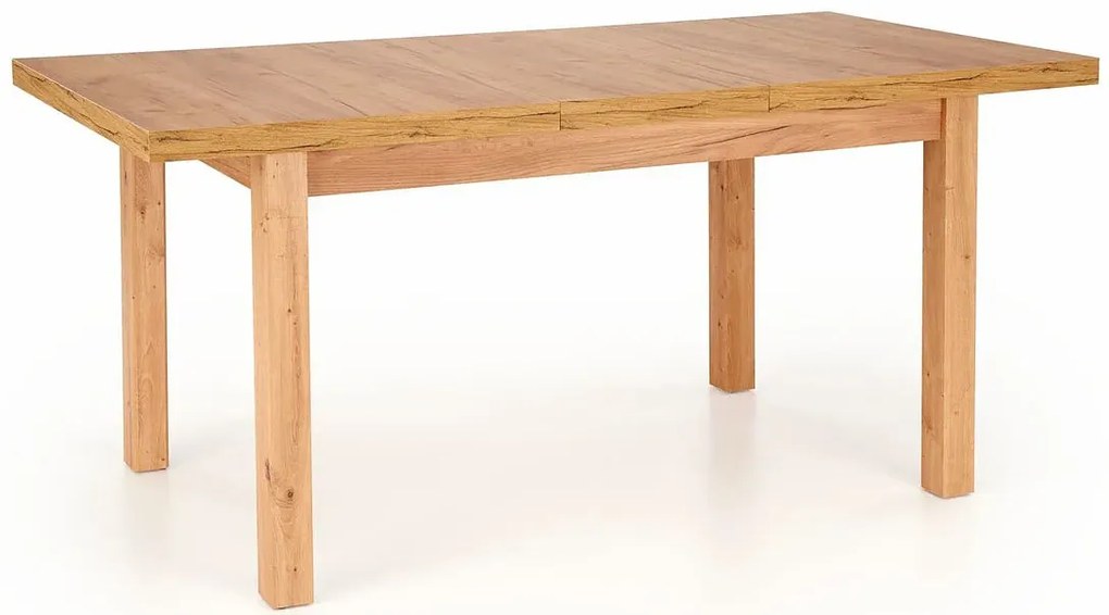 Rozkładany prostokątny stół dąb craft  - Solsti