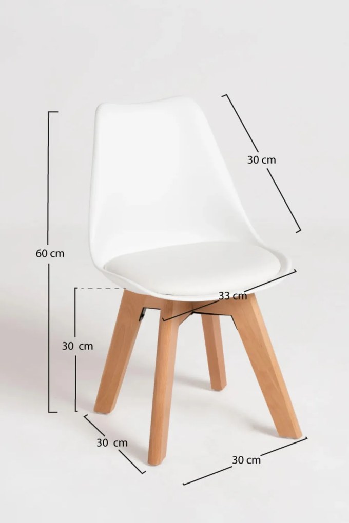 Zestaw 4 Krzese Synk Kid