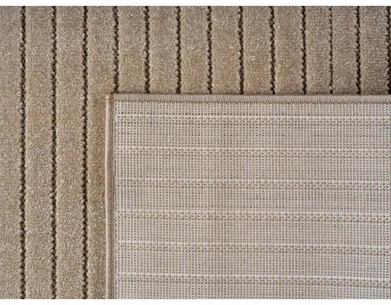 Dywan uniwersalny Nova 3D Geometria beżowy 200 cm x 290 cm