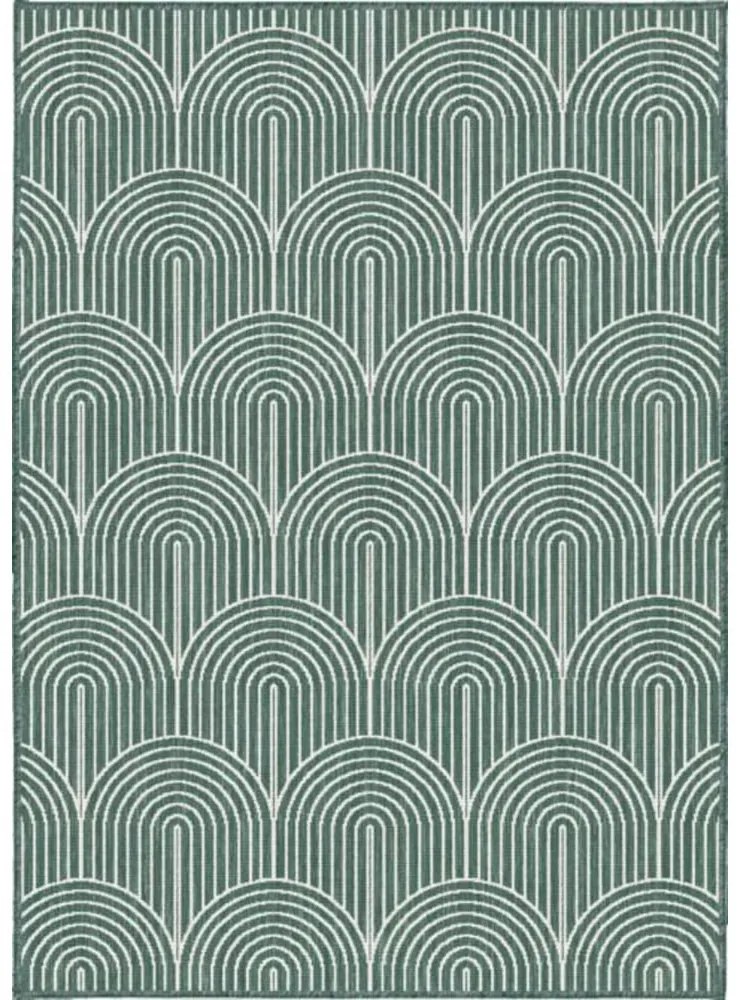 Zielony dywan odpowiedni na zewnątrz 200x290 cm Pangli Green – Hanse Home
