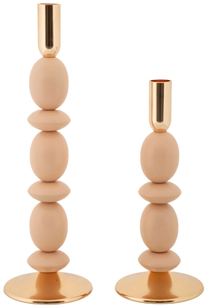 Zestaw świeczników SHUTTLE, 25 cm, 33 cm