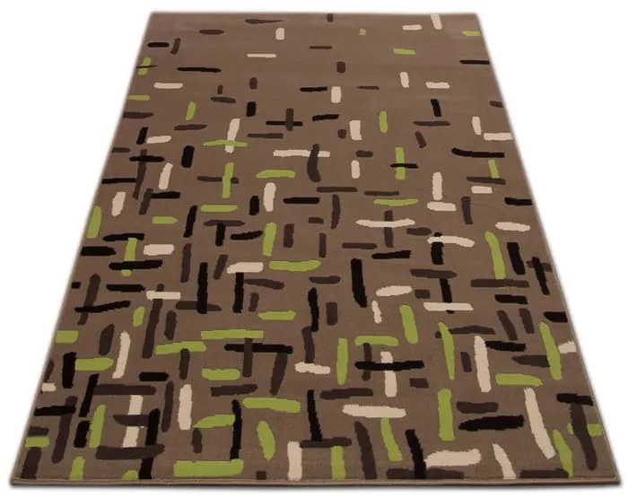 Dywan nowoczesny Luna Elements Brązowy 160 cm x 225 cm
