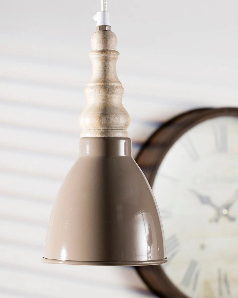 Lampa wisząca Ciara Beige 14cm