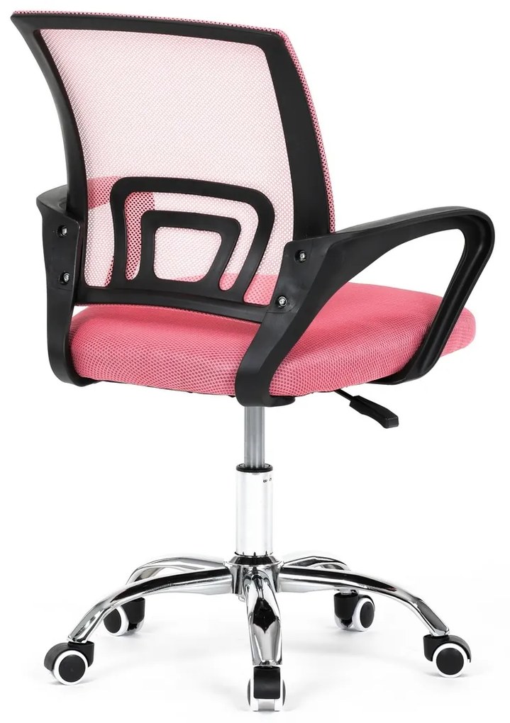 Krzesło biurowe Autronic KA-L103 PINK