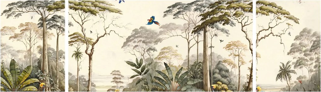 Obraz - Amazoński las deszczowy (170x50 cm)